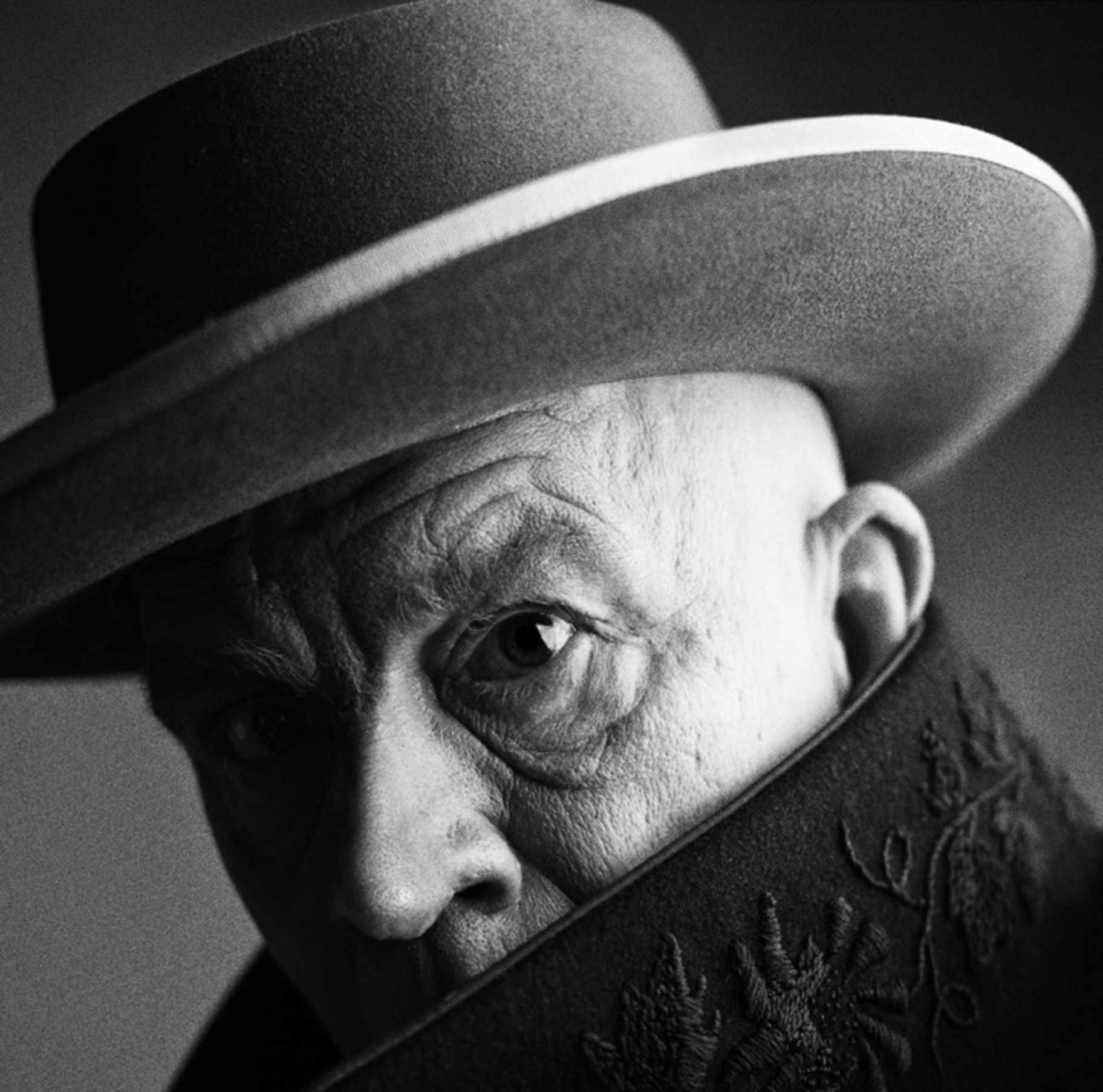 Irving Penn, Pablo Picasso, Cannes, France (1957)